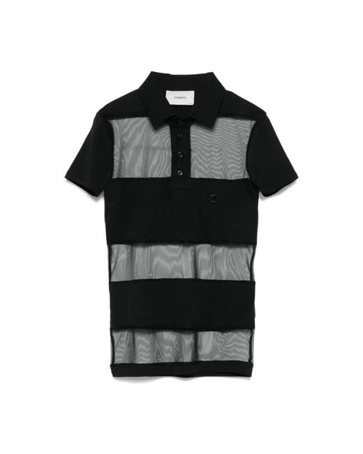 Coperni Black Polo Shirts
