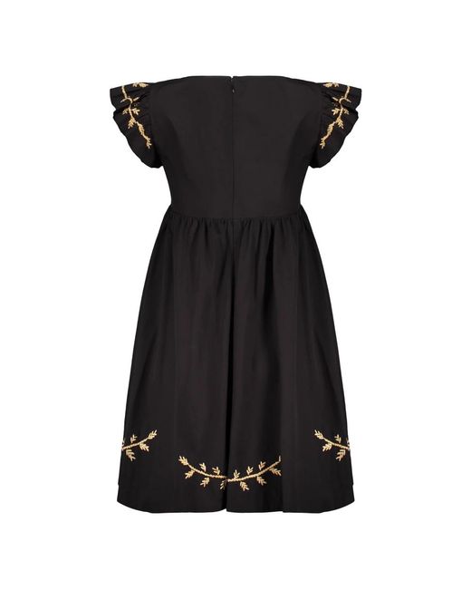 RED Valentino Black Short Dresses
