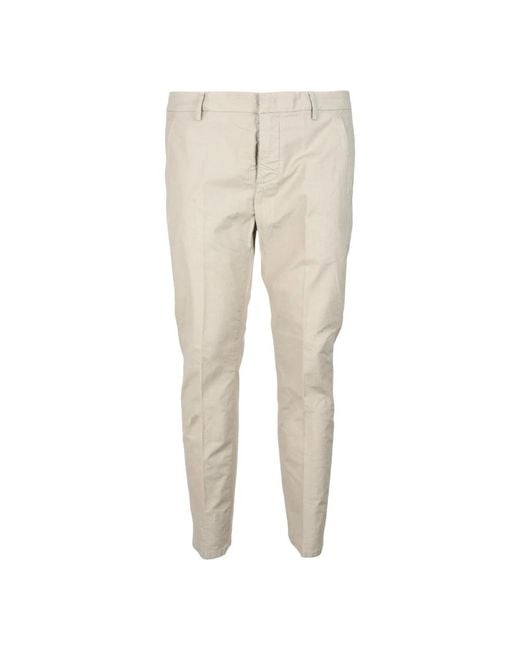 Dondup Natural Slim-Fit Trousers for men