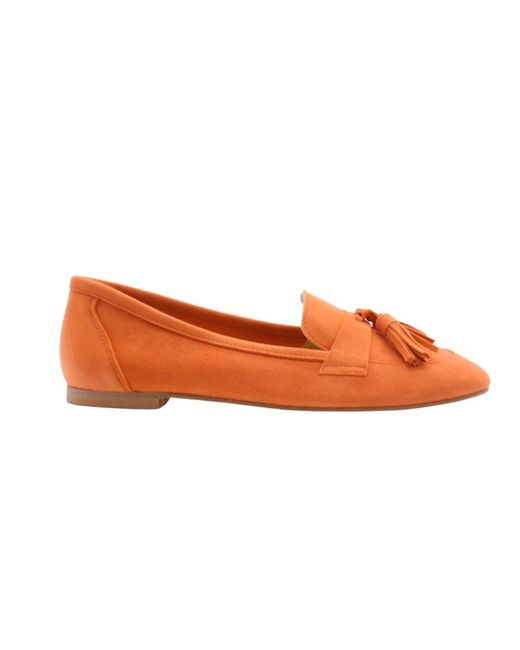 CTWLK Orange Loafers