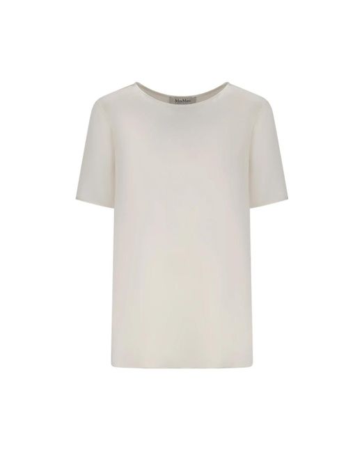 Max Mara T-Shirts in het White