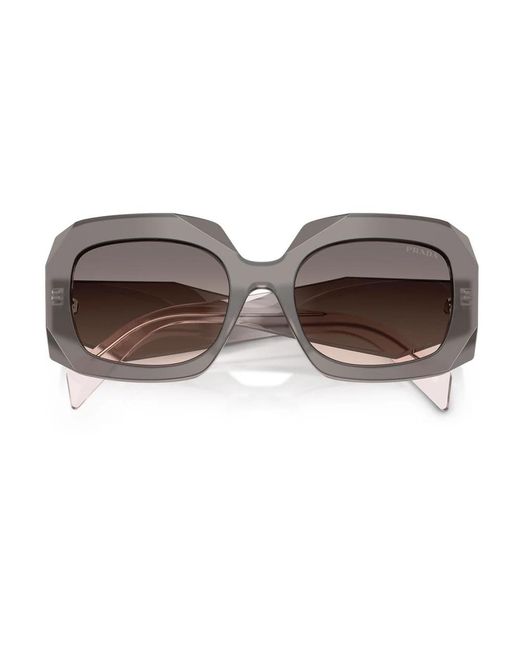 Prada Prb23S Zonnebril in het Brown