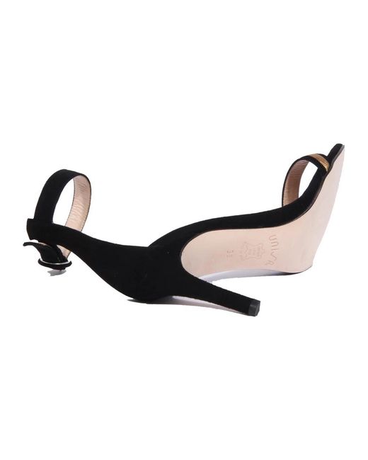 Unisa Black High Heel Sandals