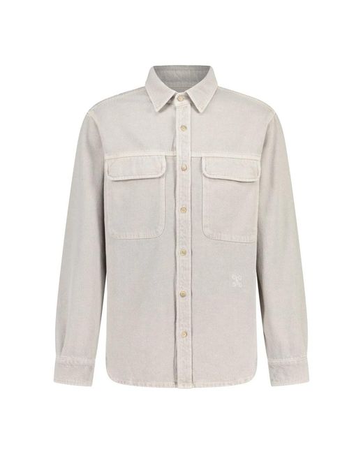 Closed Gray Casual Shirts for men
