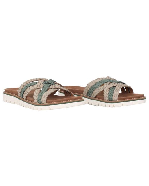 Flat Sandals di Ara in Brown