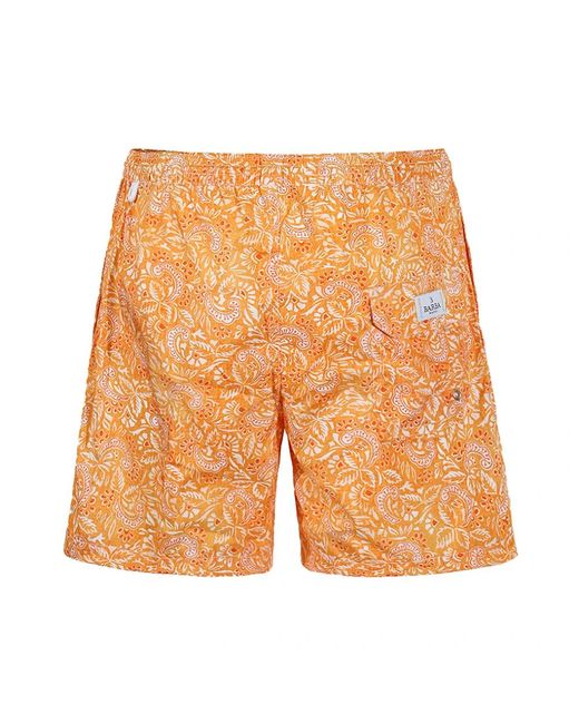 Barba Napoli Orange Beachwear for men