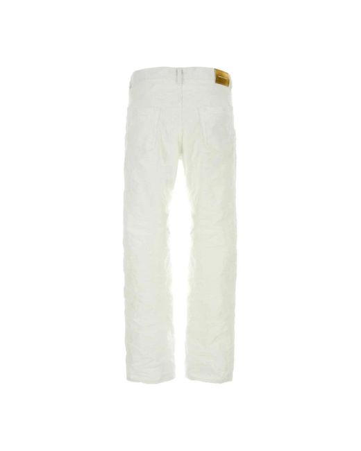 Purple Brand Stylische weiße denim-jeans in White für Herren