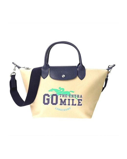Longchamp Blue Tote Bags