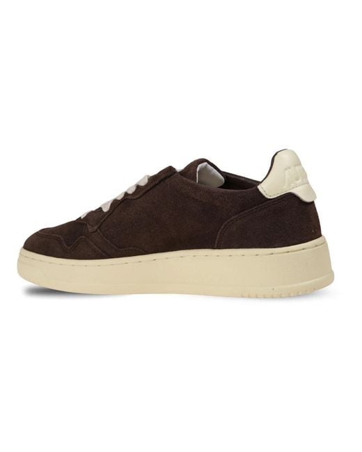 Autry Wildleder Sneakers Mit Front-Mikrolöchern in Brown für Herren