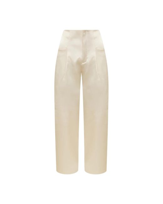 Nineminutes Natural Wide Trousers
