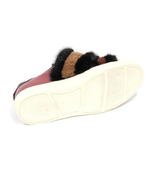Santoni Black Sneakers