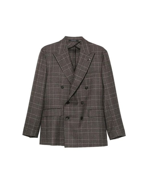 Tagliatore Gray Blazers for men