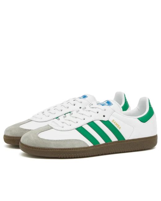 Adidas Originals Green Sneakers for men