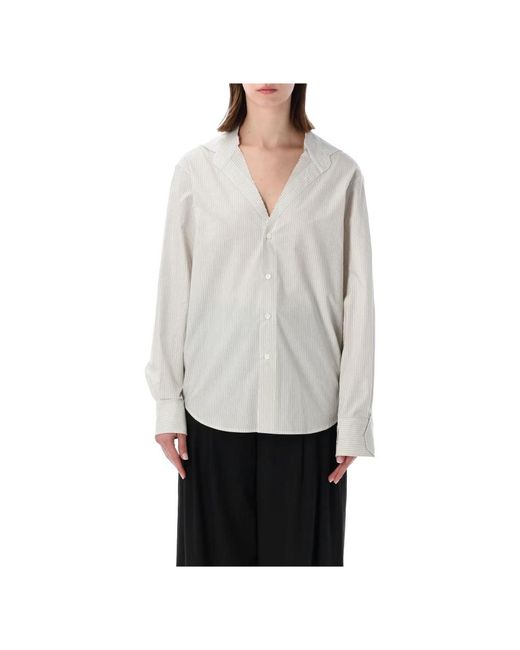 MM6 by Maison Margiela Gray Shirts