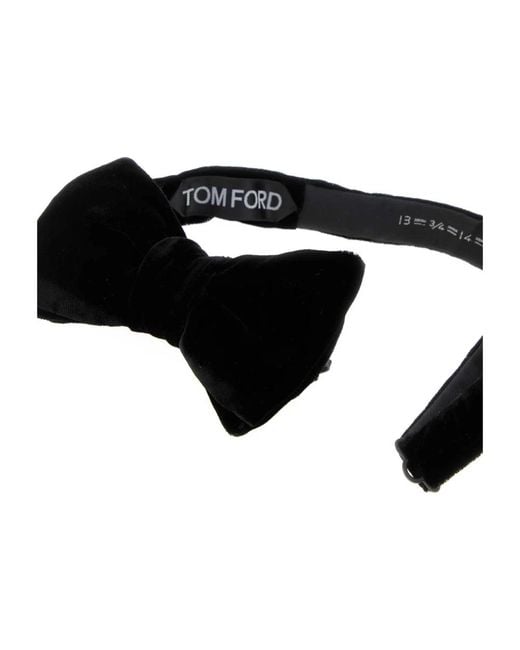 Tom Ford Black Bow Ties for men