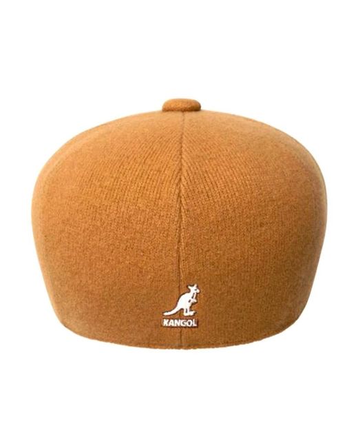 Kangol Brown Wool Panel 575