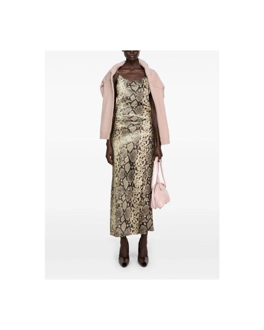 Acne Natural Midi Dresses