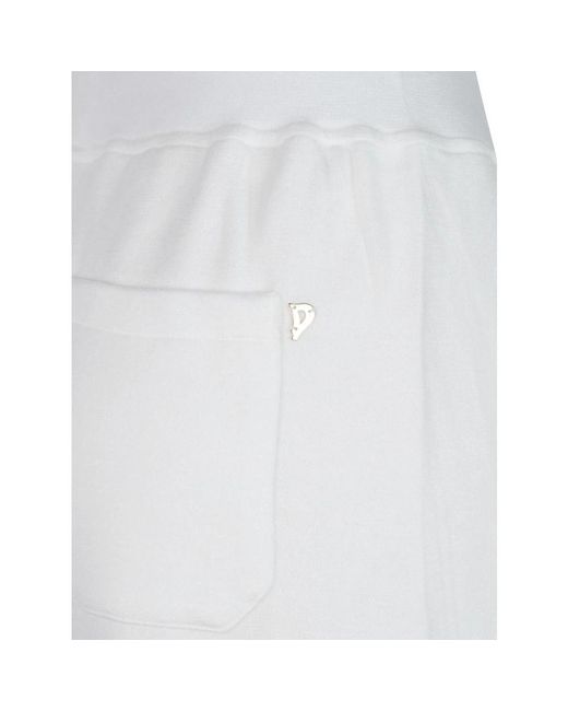 Dondup Sweatpants in het White