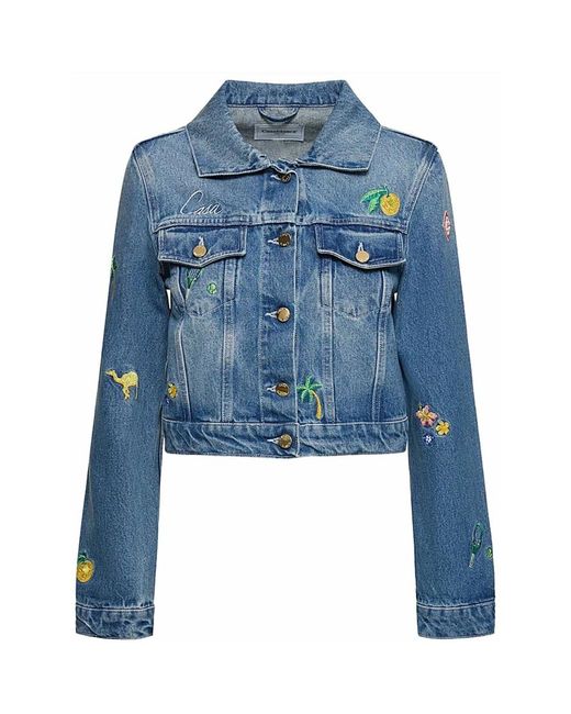 Casablanca Blue Denim Jackets
