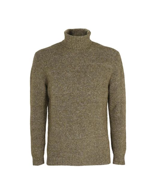 Kangra Green Turtlenecks for men