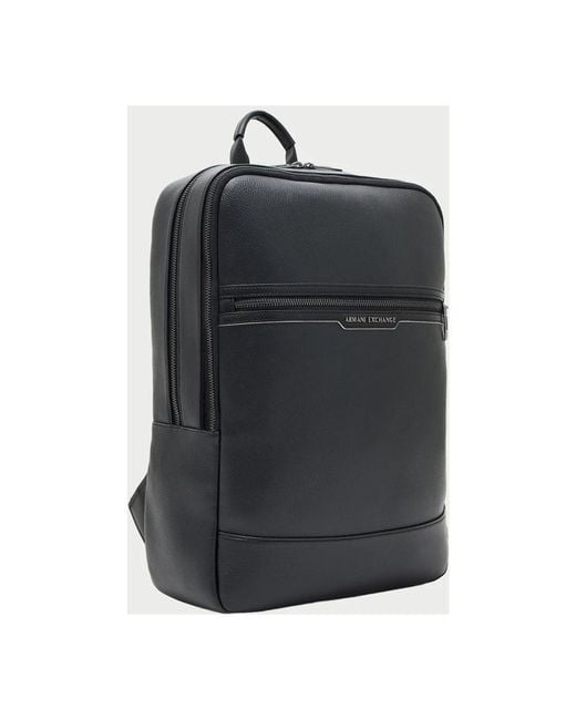 ARMANI EXCHANGE Herren Square Rucksack Mit Logo in Black für Herren