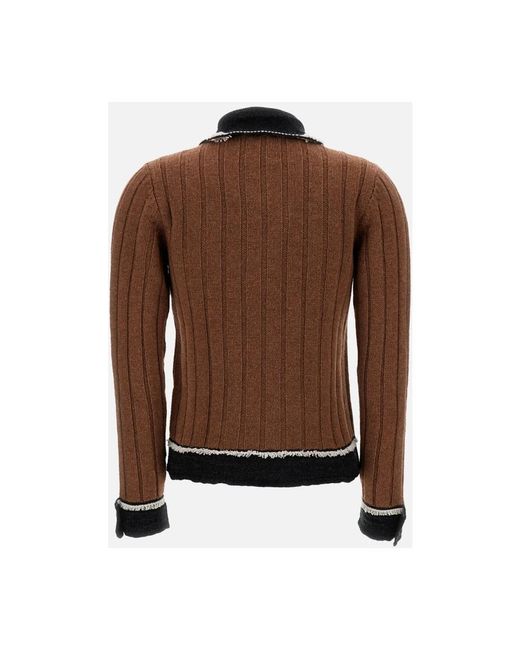 Tweed Jackets Barrie de color Brown