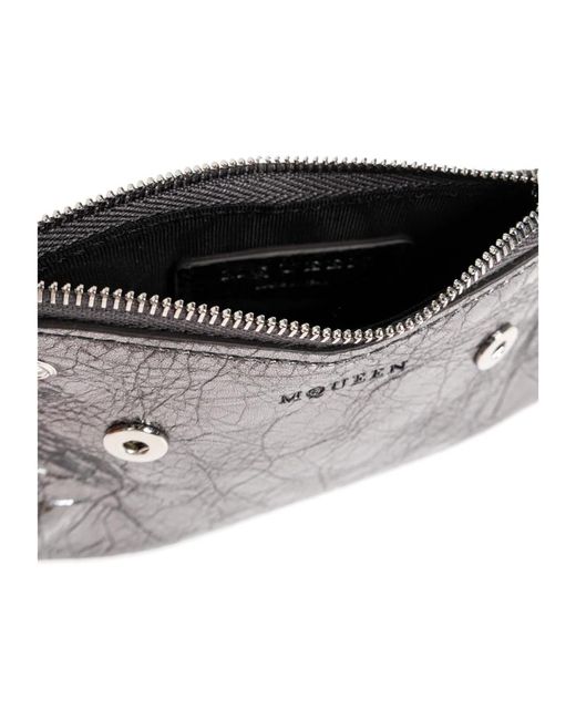 McQueen Gray Wallets &Amp; Cardholders