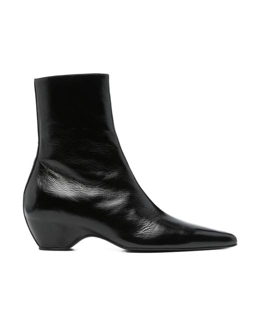 Khaite Black Schwarze Stiefel Spitz Zulaufend