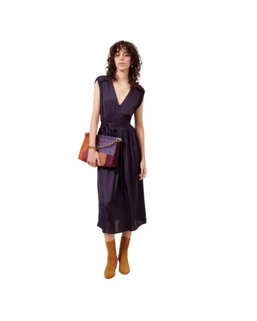 Sessun Women's Purple Midi Dresses