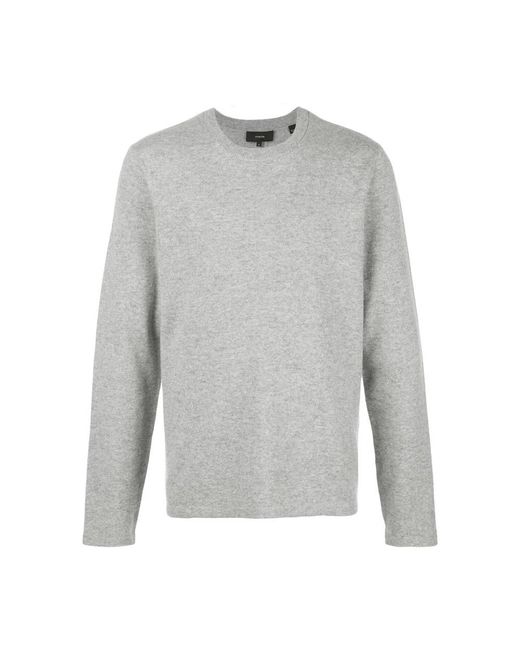 Vince Gray Round-Neck Knitwear for men