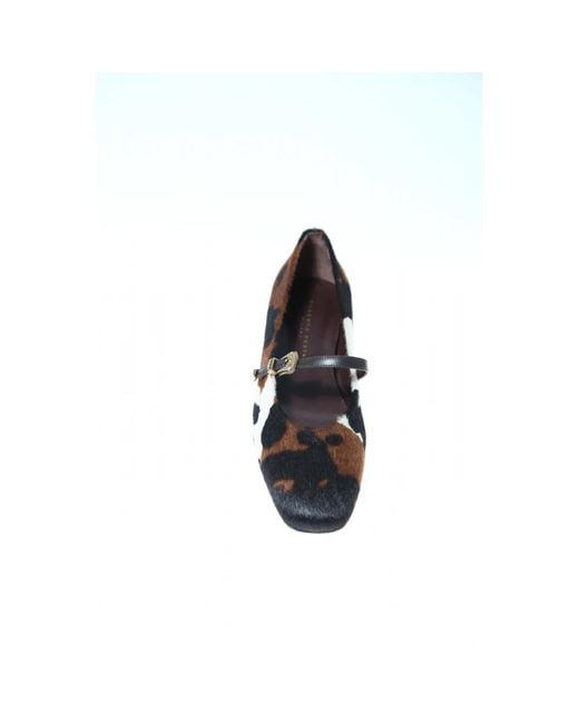 Roberto Festa Black Ballerina Shoes
