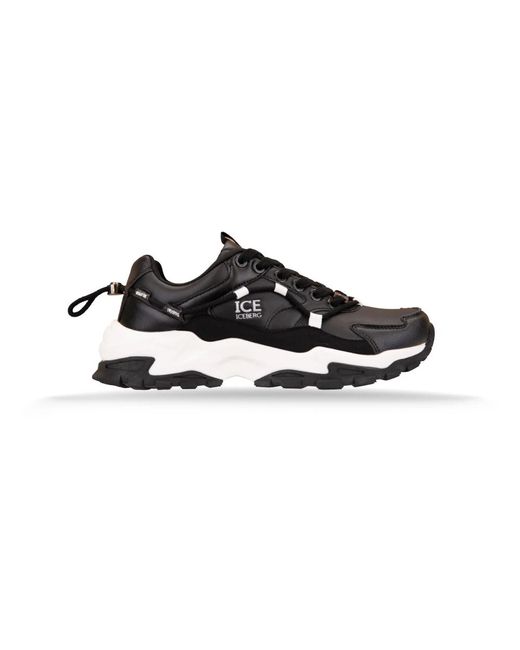 Iceberg Black Sneakers for men