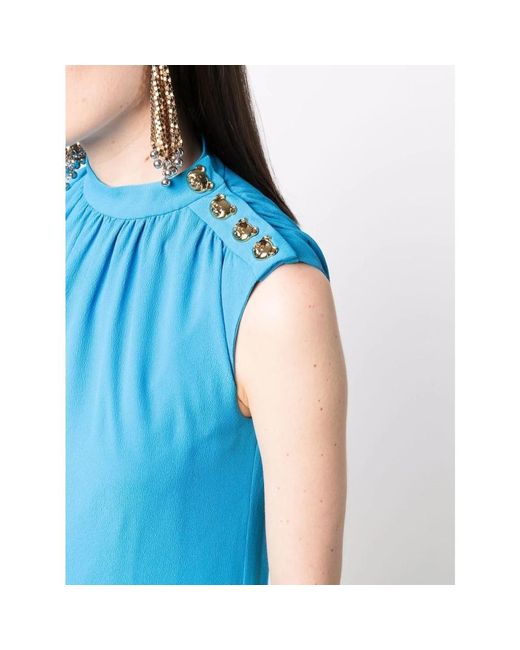 Moschino Blue Short Dresses