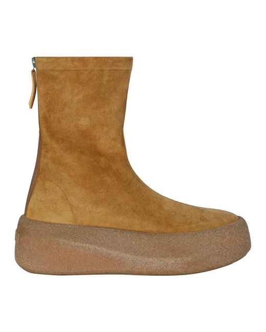 Vic Matié Brown Ankle Boots