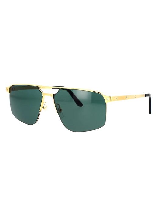Cartier Green Sunglasses
