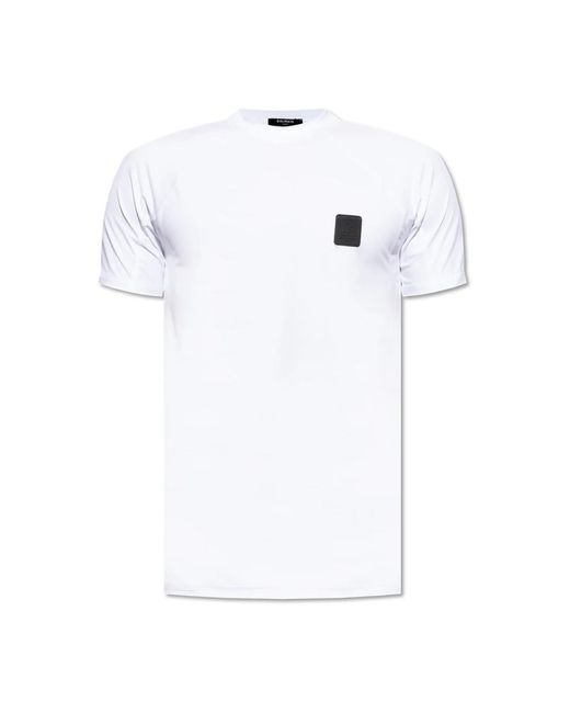 T-Shirts Balmain de hombre de color White