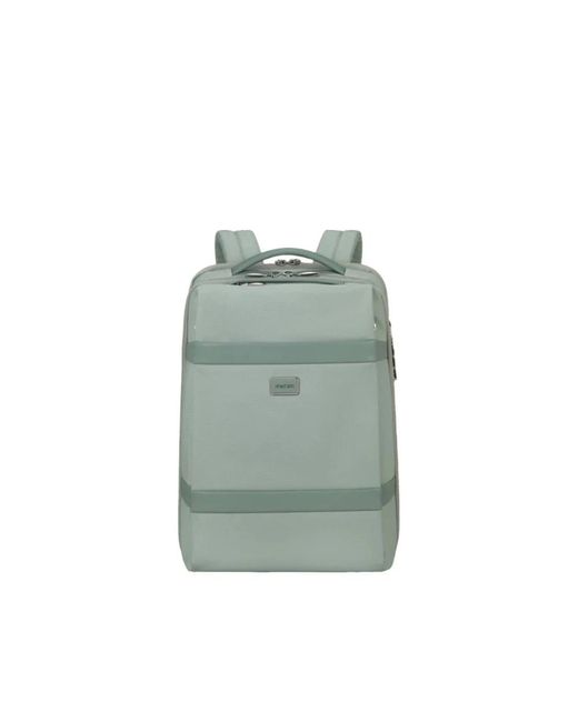 Samsonite Tassen ,Groen ,Polyester Zakelijke Laptop Rugzak in het Green