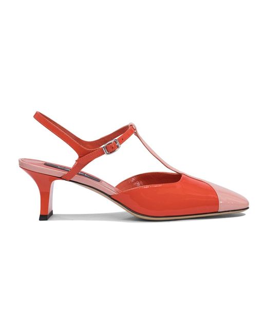 Pumps di CAREL PARIS in Red
