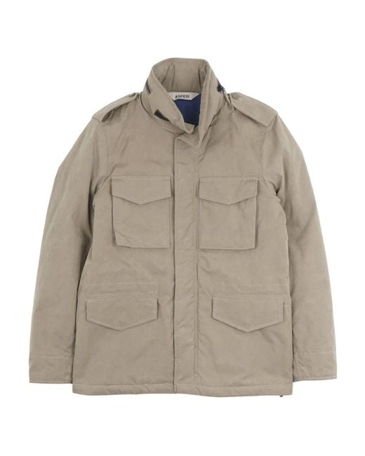 Aspesi Brown Light Jackets for men