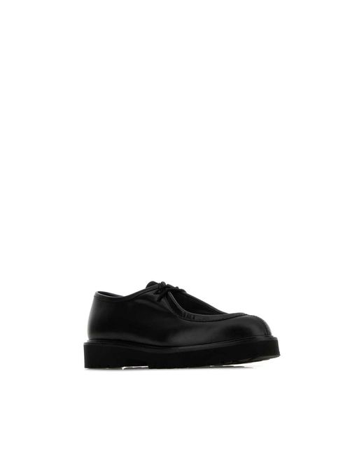 Max Mara Black Laced Shoes
