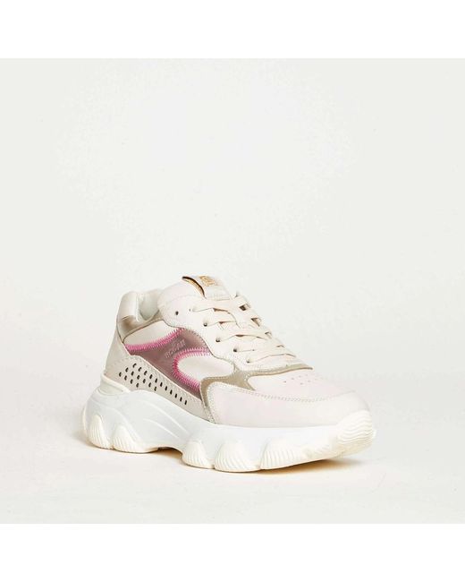 Hogan Pink Sneakers