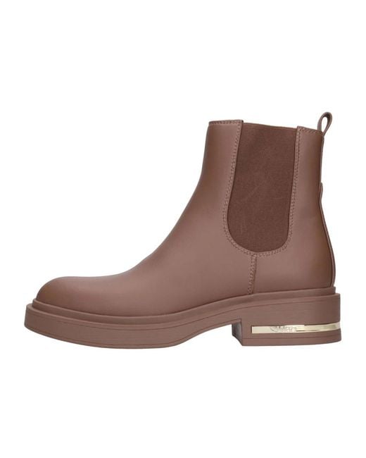 Liu Jo Brown Chelsea Boots