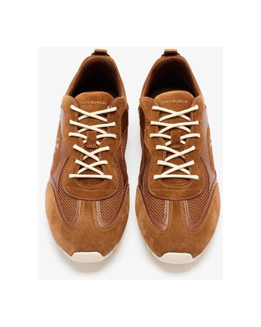Tory Burch Brown Sneakers