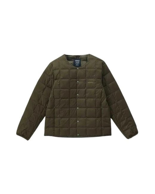 Gramicci Green Down Jackets for men