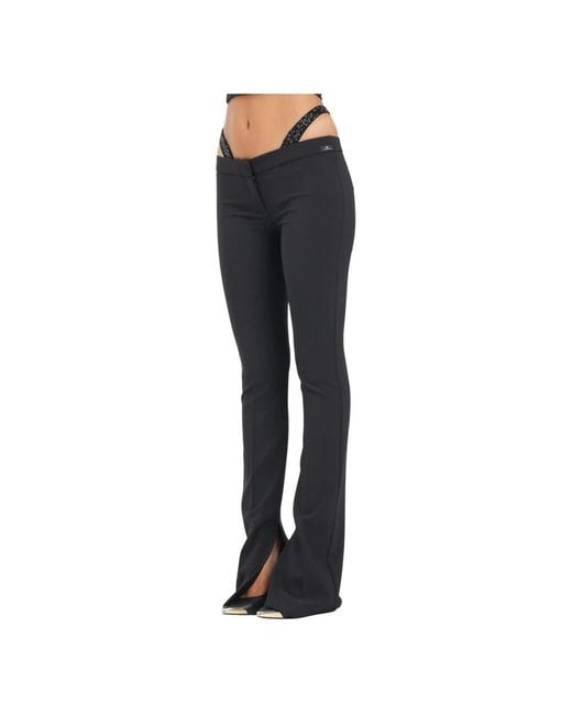 Elisabetta Franchi Black Trousers