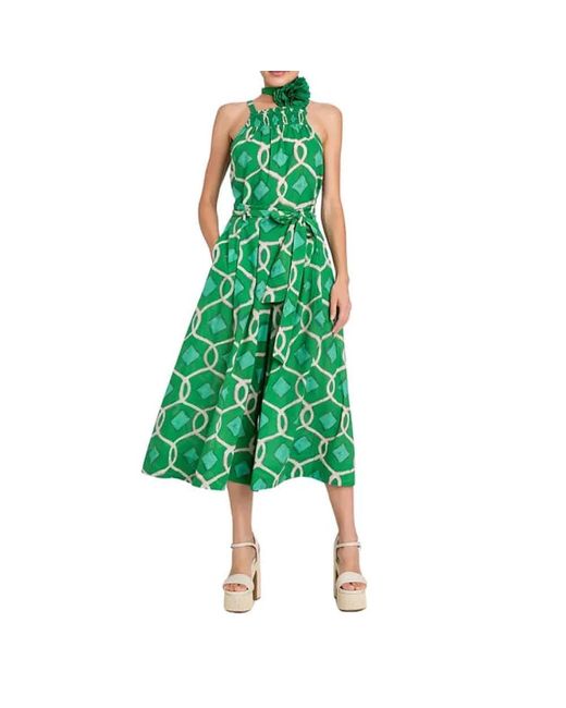 Twin Set Green Midi Dresses