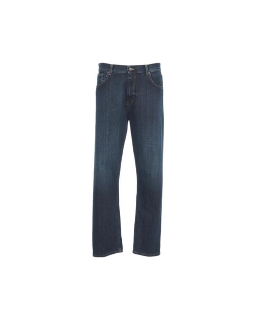 Dondup Straight Jeans in het Blue voor heren