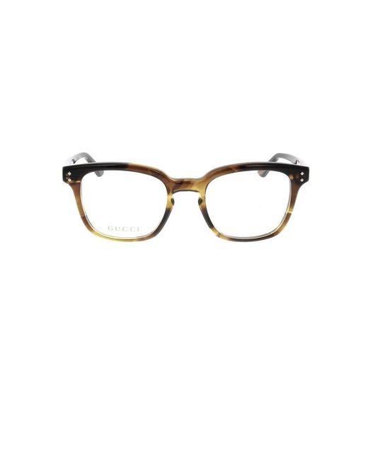 Glasses Gucci de color Brown
