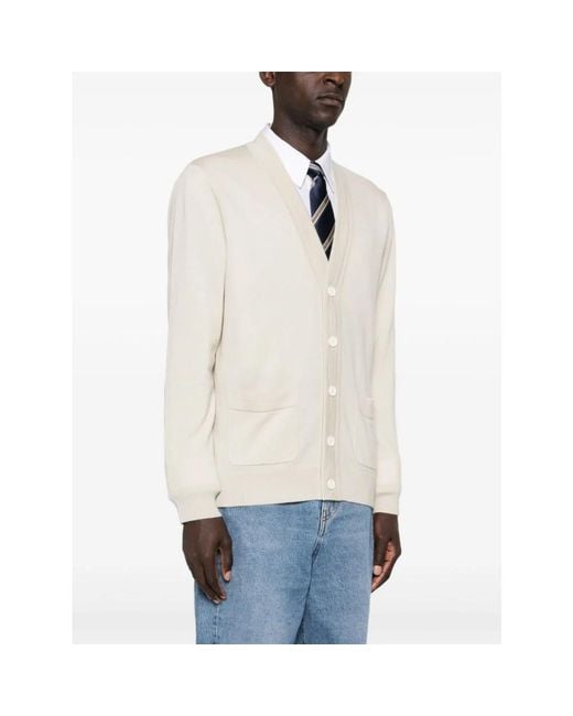Cardigans Dries Van Noten de hombre de color White
