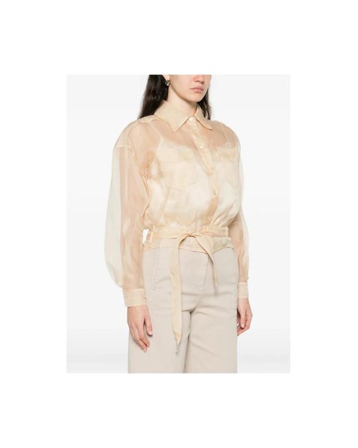 Panicale Overhemden ,Shirt in het Natural